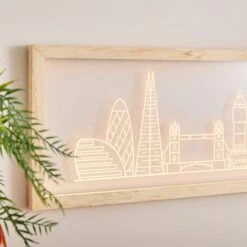 London Skyline Etched Neon Sign -Home Lighting Store 30870746 alt02