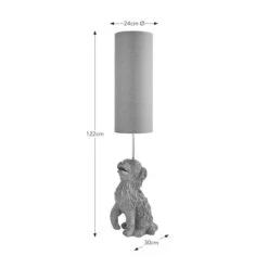 Reggie The Cockapoo Adjustable Floor Lamp 13 Reggie The Cockapoo Adjustable Floor Lamp -Home Lighting Store 30870749 alt08