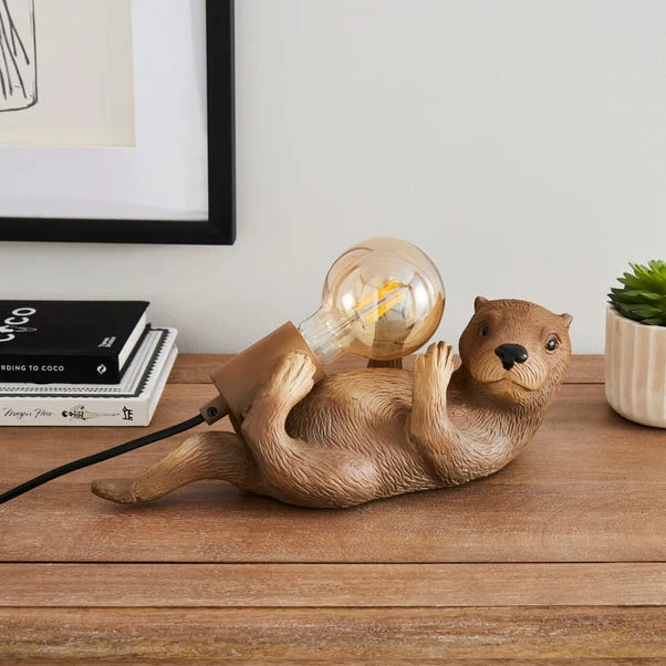 Ottelie The Otter Resin Table Lamp 3 Ottelie The Otter Resin Table Lamp