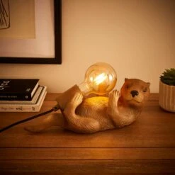 Ottelie The Otter Resin Table Lamp 9 Ottelie The Otter Resin Table Lamp -Home Lighting Store 30870750 alt01