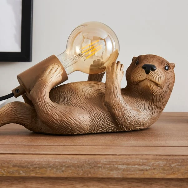 Ottelie The Otter Resin Table Lamp 5 Ottelie The Otter Resin Table Lamp - Image 3
