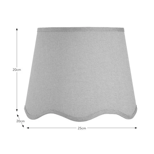 Scalloped Edge Lamp Shade 20 Scalloped Edge Lamp Shade - Image 18