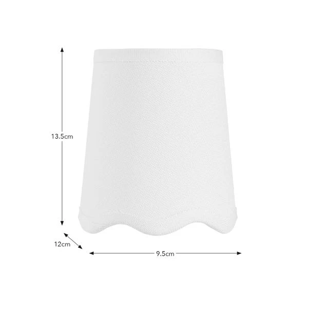 Scalloped Edge Lamp Shade 14 Scalloped Edge Lamp Shade - Image 12