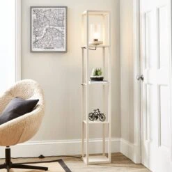 Keates Shelved Floor Lamp