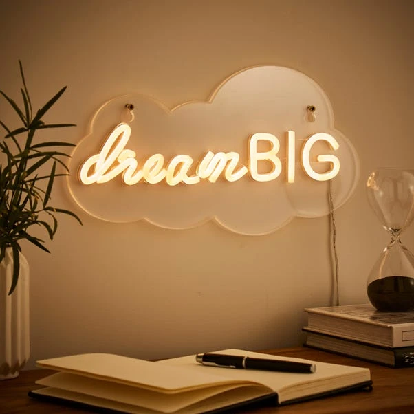 Dream Big Neon Sign 3 Dream Big Neon Sign