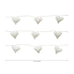 Wicker Hearts 10 LED String Lights 9 Wicker Hearts 10 LED String Lights -Home Lighting Store 30873988 alt09