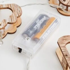 Wooden Cloud 10 LED String Lights -Home Lighting Store 30873997 alt03