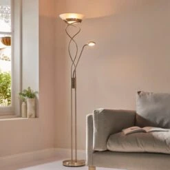 Vogue Lukas Mother & Child Metal Floor Lamp -Home Lighting Store 30878684