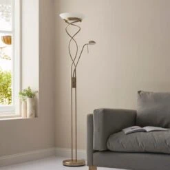 Vogue Lukas Mother & Child Metal Floor Lamp -Home Lighting Store 30878684 alt01