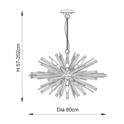 Vogue Orion 6 Light Ceiling Light -Home Lighting Store 30878861 alt09