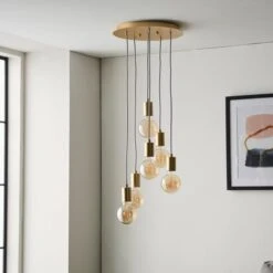 Vogue Ryker 6 Light Cluster Ceiling Light 12 Vogue Ryker 6 Light Cluster Ceiling Light -Home Lighting Store 30878890 alt01