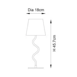 Vogue Priya Wavy Table Lamp -Home Lighting Store 30878903 alt09