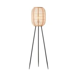 Vogue Zen Linen And Bamboo Floor Lamp -Home Lighting Store 30878911 alt06