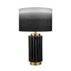 Lushan Scalloped Ceramic Table Lamp -Home Lighting Store 30889358 alt01