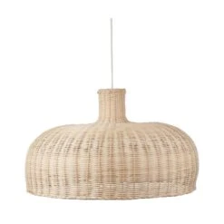 Caswell Rattan Dome Easy Fit Pendant Shade -Home Lighting Store 30889359 alt03