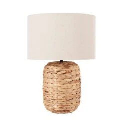 Zadi Plaited Tall Water Hyacinth Table Lamp -Home Lighting Store 30889361 alt03