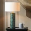 Venetia Green Marble And Gold Tall Table Lamp -Home Lighting Store 30889372