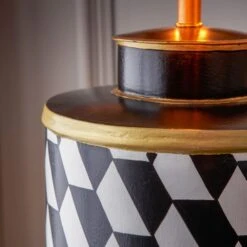 Victor Geometric Hand Painted Table Lamp -Home Lighting Store 30889384 alt02