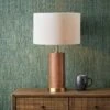 Laurence Tan Leather And Brass Cylindrical Table Lamp 2 Laurence Tan Leather And Brass Cylindrical Table Lamp -Home Lighting Store 30889388