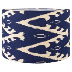 Lars Ikat Patterned Cylinder Lamp Shade -Home Lighting Store 30889409 alt01