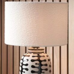 Rouen Boucle Cylinder Lamp Shade 37 Rouen Boucle Cylinder Lamp Shade -Home Lighting Store 30889416