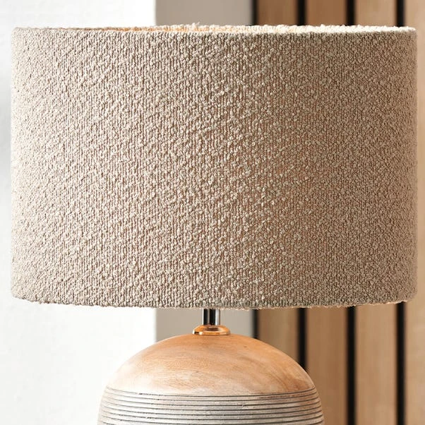 Rouen Boucle Cylinder Lamp Shade 8 Rouen Boucle Cylinder Lamp Shade - Image 6