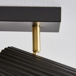 Georgi Industrial Ribbed 4 Light Adjustable Semi Flush Spotlight Bar 10 Georgi Industrial Ribbed 4 Light Adjustable Semi Flush Spotlight Bar -Home Lighting Store 30894884 alt02