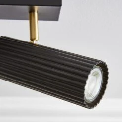 Georgi Industrial Ribbed 4 Light Adjustable Semi Flush Spotlight Bar 11 Georgi Industrial Ribbed 4 Light Adjustable Semi Flush Spotlight Bar -Home Lighting Store 30894884 alt03