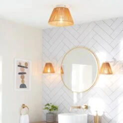 Kenia Rattan Outdoor Wall Light -Home Lighting Store 30894889 alt09