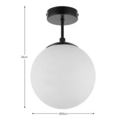 Sfera Bathroom Flush Ceiling Light -Home Lighting Store 30894922 alt08