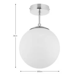 Sfera Bathroom Flush Ceiling Light -Home Lighting Store 30894923 alt08