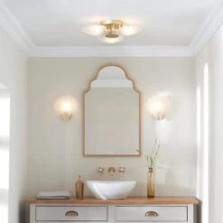 Shell Coastal Bathroom Wall Light 13 Shell Coastal Bathroom Wall Light -Home Lighting Store 30894924 alt09