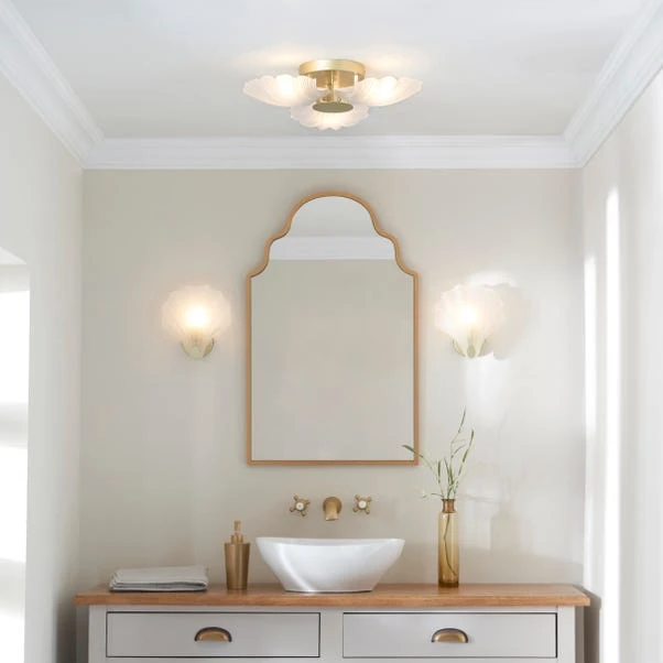 Shell Coastal Bathroom Wall Light 8 Shell Coastal Bathroom Wall Light - Image 6