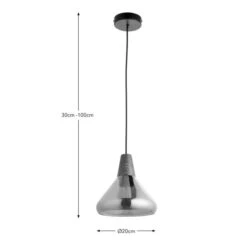 Elements Wolston Bathroom Adjustable Pendant Light -Home Lighting Store 30894940 alt08