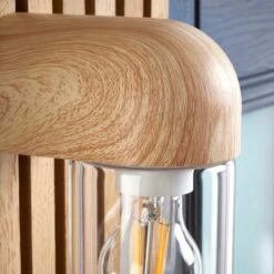 Wooden Outdoor Wall Light -Home Lighting Store 30894941 alt03