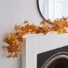 Artificial Autumnal Leaves Lit Garland -Home Lighting Store 30896674