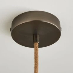 Fentress Jute Pendant Flex Ceiling Light Cable 9 Fentress Jute Pendant Flex Ceiling Light Cable -Home Lighting Store 30898535 alt03