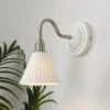 Lilbourne Ribbed Ceramic Wall Light -Home Lighting Store 30898549