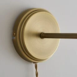 Churchgate Fawsley Fern Industrial Plug In Wall Light -Home Lighting Store 30898558 alt03