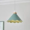Remi Scalloped Easy Fit Pendant Shade -Home Lighting Store 30898679