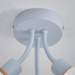 Elements Bailey 3 Light Semi Flush Ceiling Light -Home Lighting Store 30898688 alt02