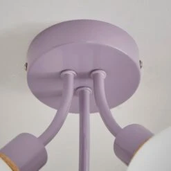 Elements Bailey 3 Light Semi Flush Ceiling Light -Home Lighting Store 30898689 alt02