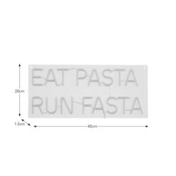 Eat Pasta Run Fasta Neon Sign -Home Lighting Store 30901683 alt08