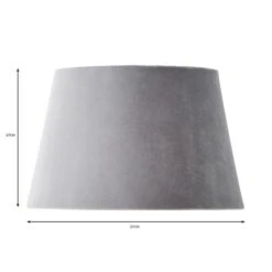 Clara Velvet Tapered Lamp Shade -Home Lighting Store 30904423 alt04