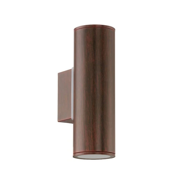 EGLO RIGA Antique Brown Outdoor Wall Light 4 EGLO RIGA Antique Brown Outdoor Wall Light - Image 2