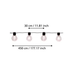 EGLO Partaj 16 LED Indoor Outdoor String Lights -Home Lighting Store 30906923 alt04