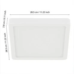 EGLO Fueva-Z Square Flush Wall & Ceiling Light -Home Lighting Store 30906973 alt03