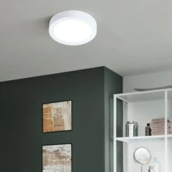 EGLO Fueva-Z Round Flush Wall & Ceiling Light -Home Lighting Store 30906978