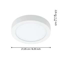 EGLO Fueva-Z Round Flush Wall & Ceiling Light -Home Lighting Store 30906978 alt03