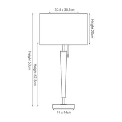Lowry Metal Table Lamp -Home Lighting Store 30909279 alt04